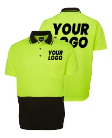Hi Vis Traditional Polo